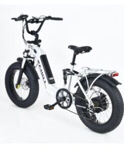 Electric Bicycle Mini Electric Bike with Pedal 20 Inch Tyre Big Fat Mini Motorcycles Ebike Electric Bike Max Loading 150kg E-Bike