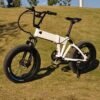 New City Fat Tire Folding Electric Bicycle Belt Drive Fat Bike