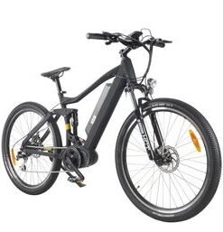 New Fashion 250W Bafang MID Drive Motor Electric Bicycle Adult MTB Full Suspension Electric Mountain Bike