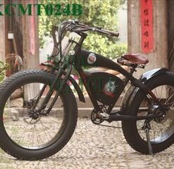 Popular 26" Fat Tire Chopper 48V 500 750W Motor Big Wheel Snow Tyre Electric E Bike Bicycle