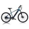 MOGOO E6000 27.5" E-Bike For Adults - Shimano 7-Speed - 350W Motor - 36V 10.4Ah Battery - Disc Brakes - Lightweight Commuter - Suspension Mountain Bike - Pedal Assist - 35Kph - 80Km Range - Blue