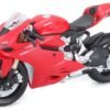 Maisto - 1/18 Scale Ducati Replica Model 1199 Panigale Miniature Collectible Sports Bike (Red)