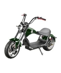 Crony New X1 Harley Electric Motorcycle Citycoco Fat Tire Electric Motorbike Harley Electric Bikes | green